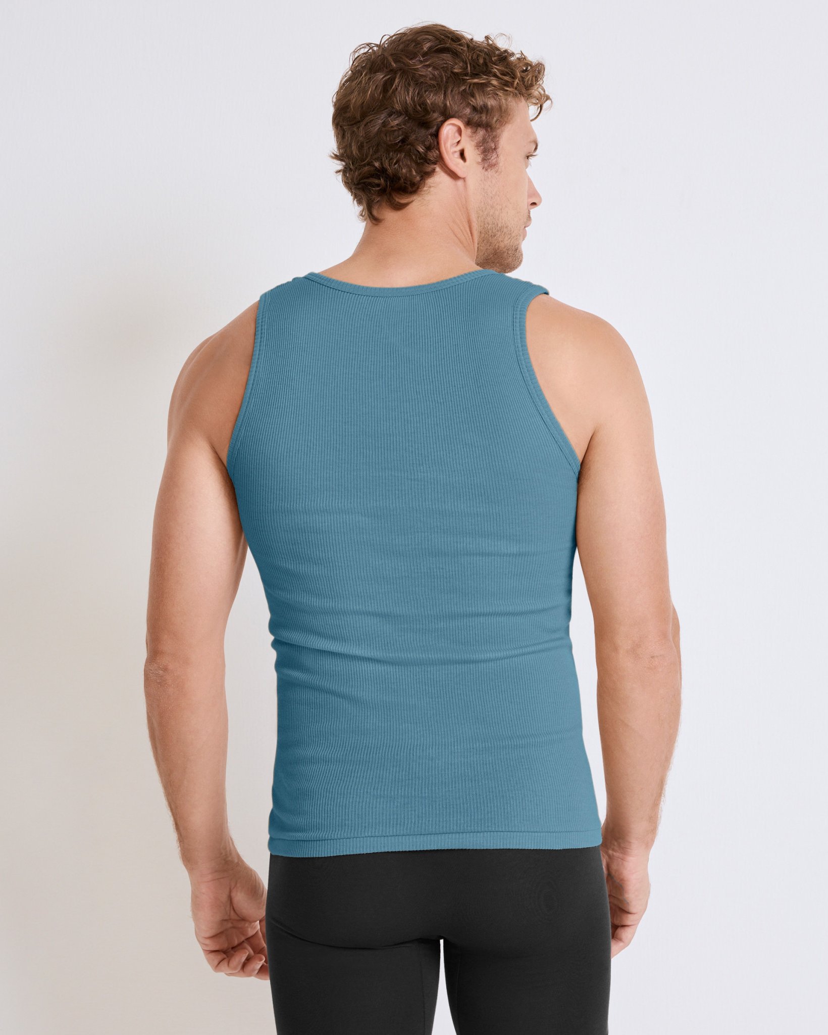 100% Cotton A-Shirt Tank - 4 Pack