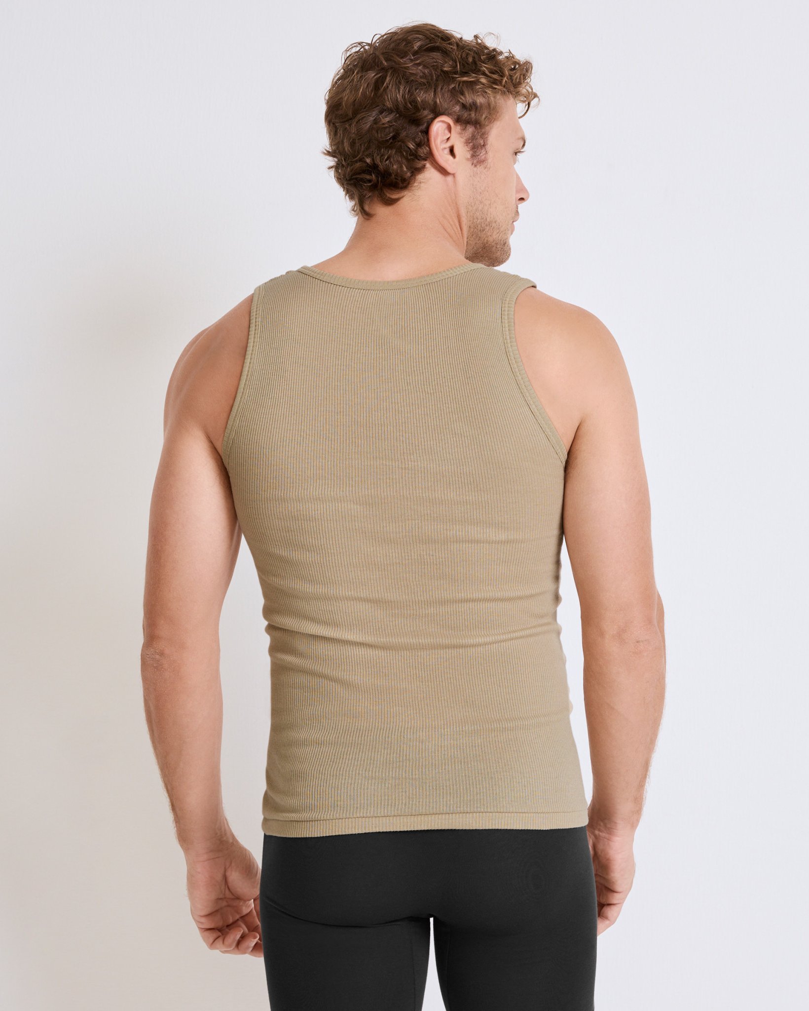 100% Cotton A-Shirt Tank - 4 Pack