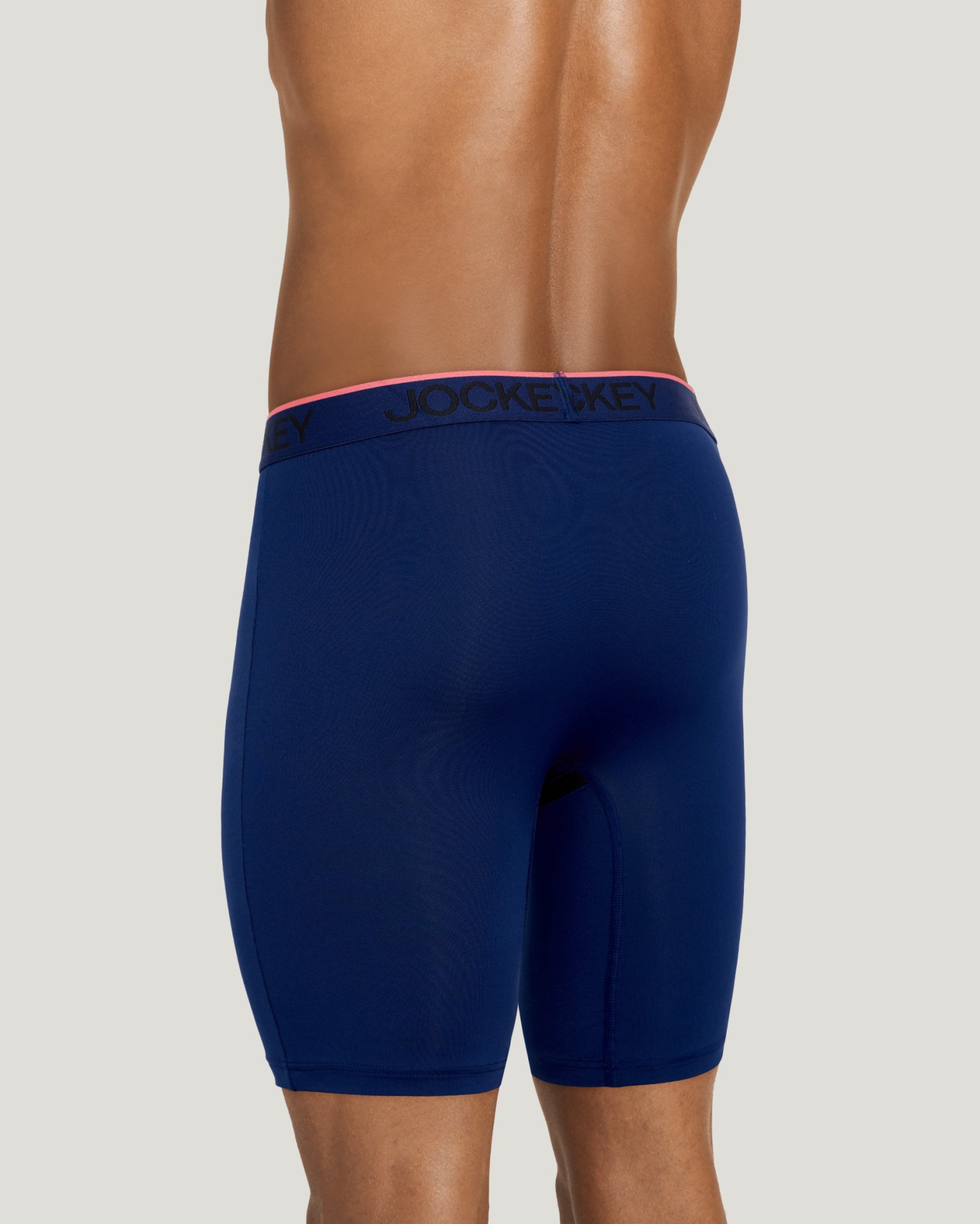 Chafe Proof Pouch Microfiber 8.5" Long Leg Boxer Brief