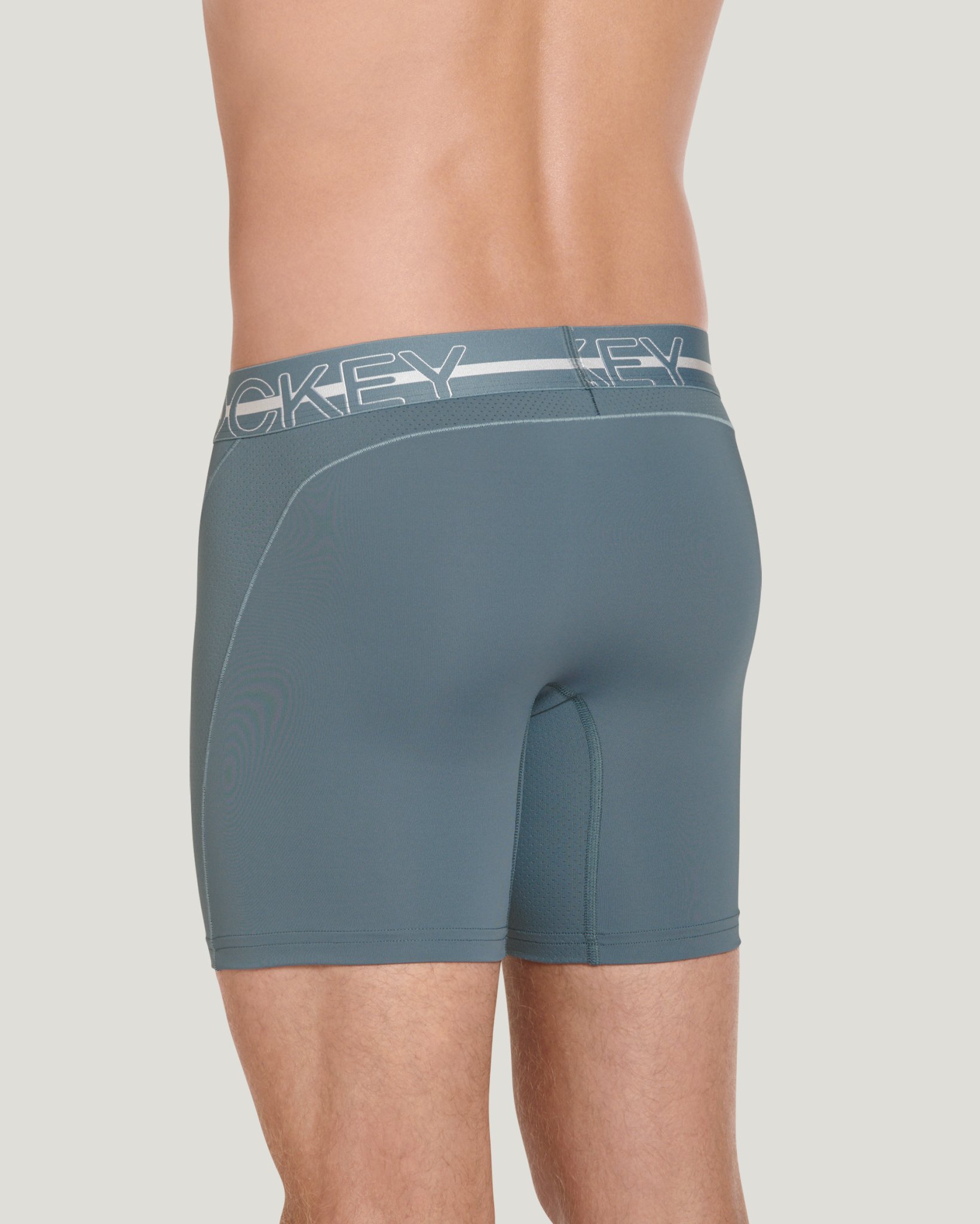 Jockey Sport Silver Microfiber 7.5" Boxer Brief
