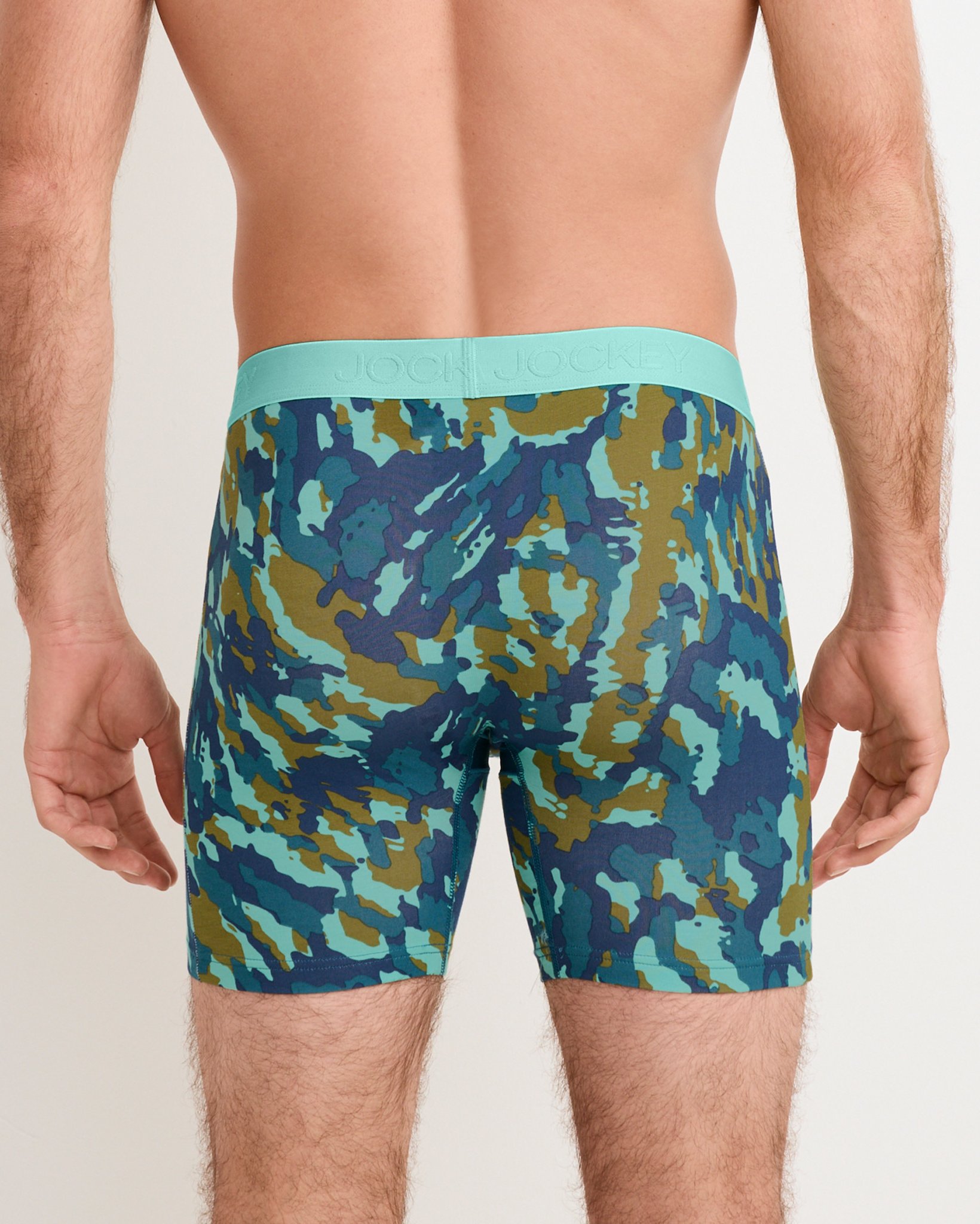 Chafe Proof Pouch Cotton Stretch 6" Boxer Brief - 3 Pack