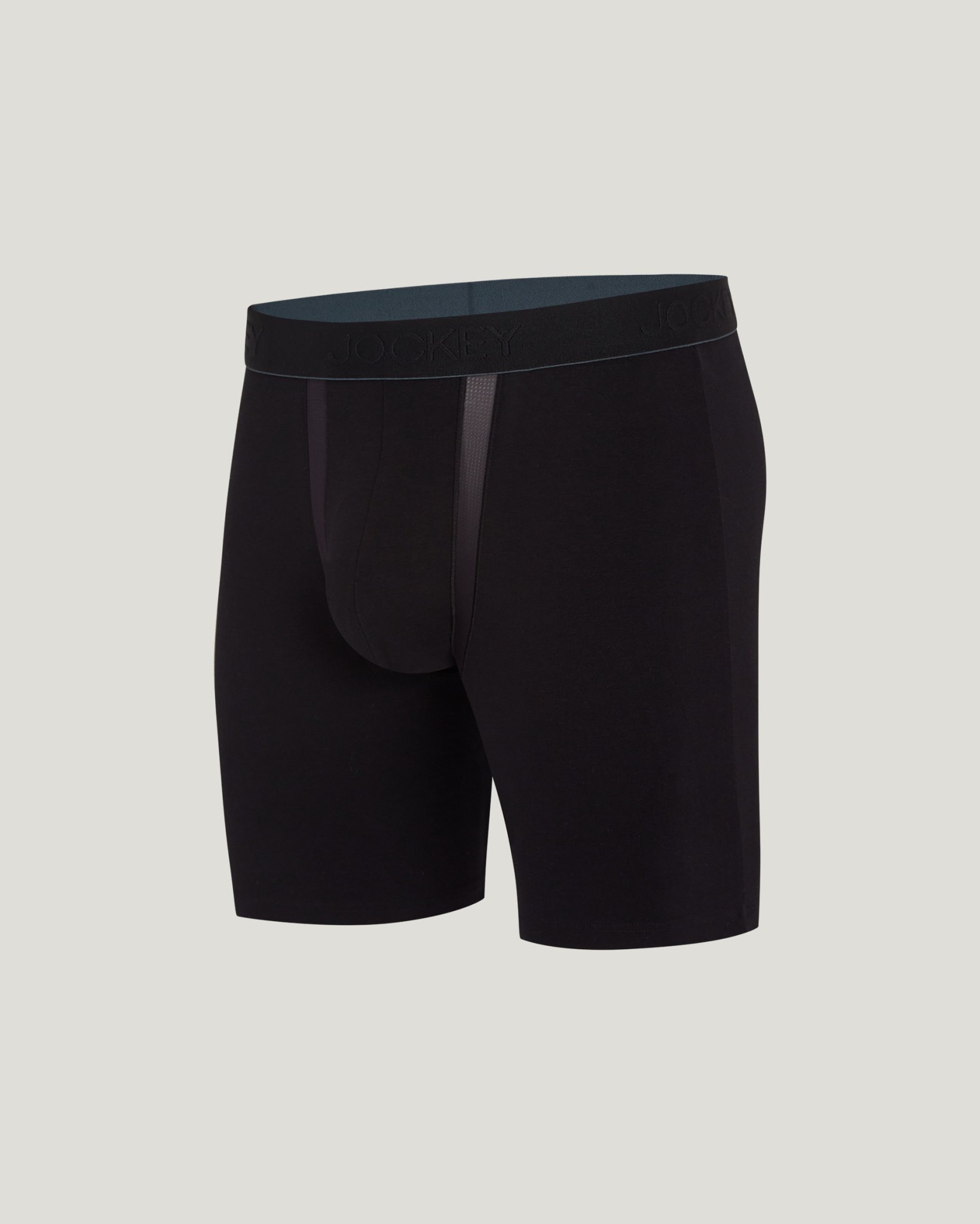 Jockey Chafe Proof Pouch Cotton Stretch 8.5" Long Leg Boxer Brief