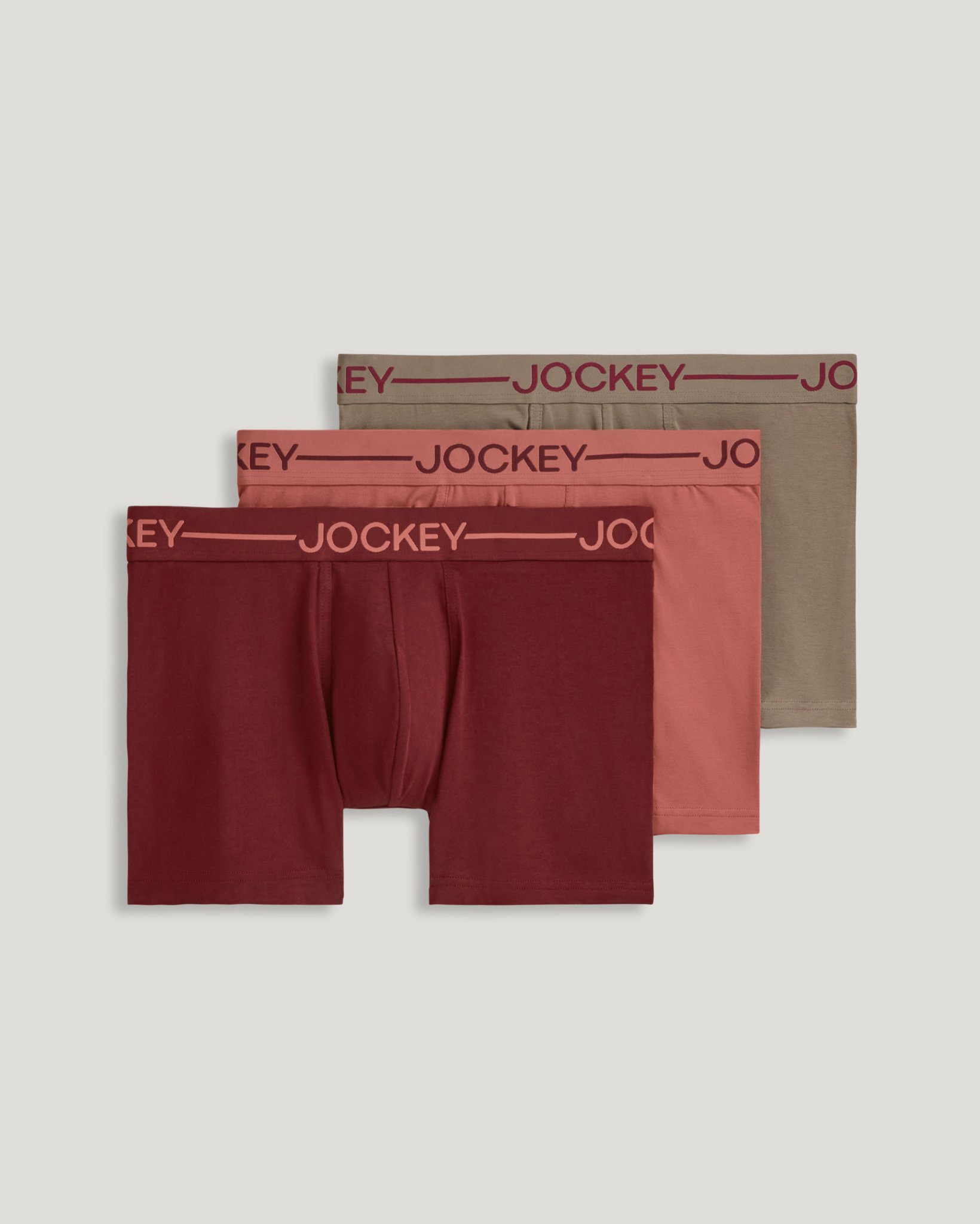 Organic Cotton Stretch 4" Trunk - 3 Pack