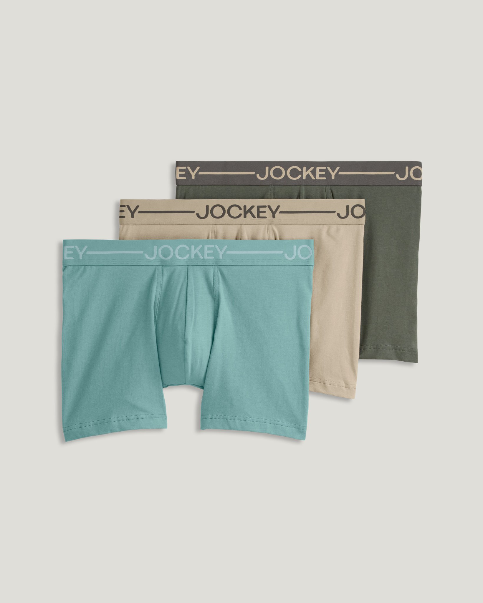 Organic Cotton Stretch 4" Trunk - 3 Pack