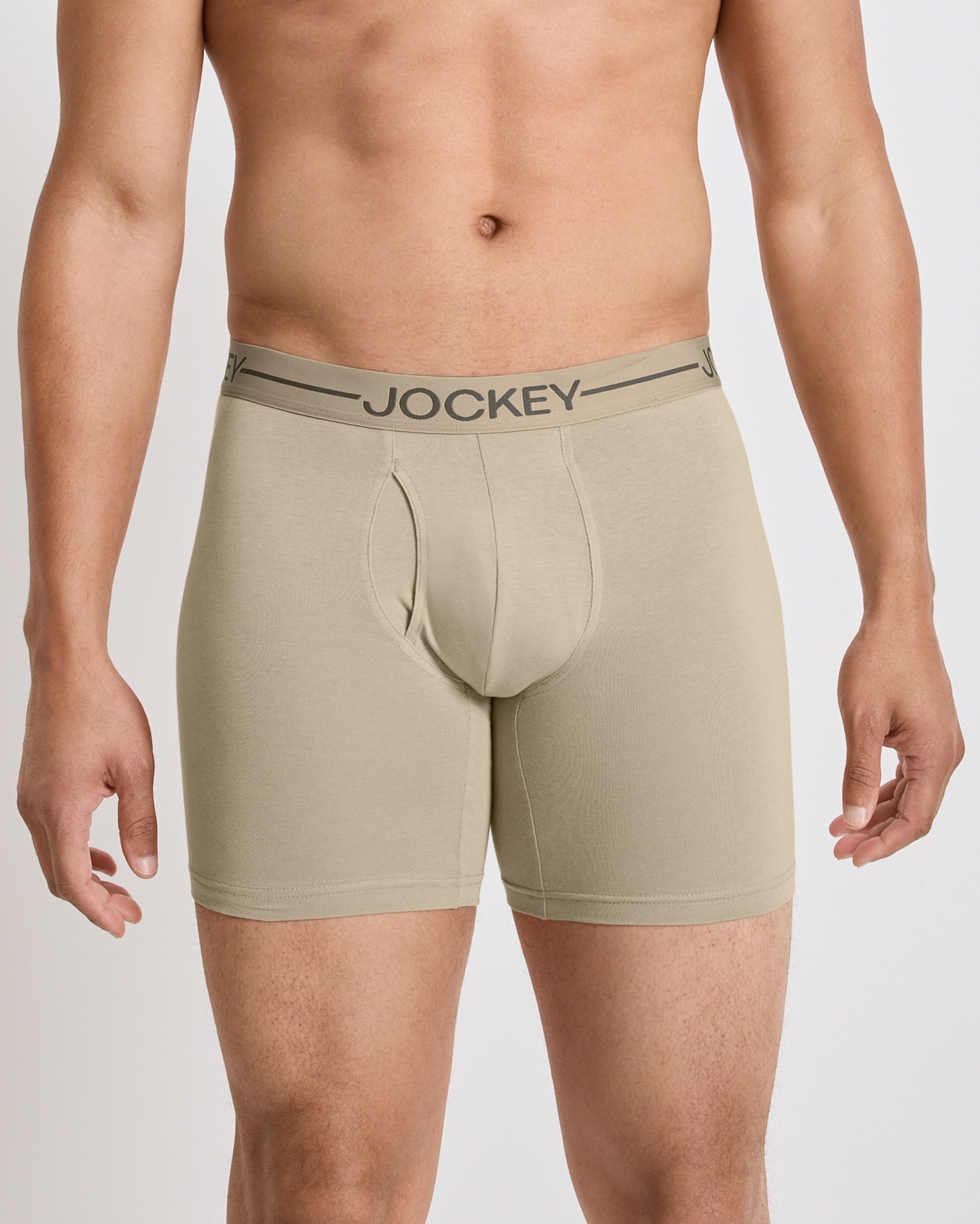 For Men Jockey Men's Cotton Boxer Brief Jockey Men's Tapered