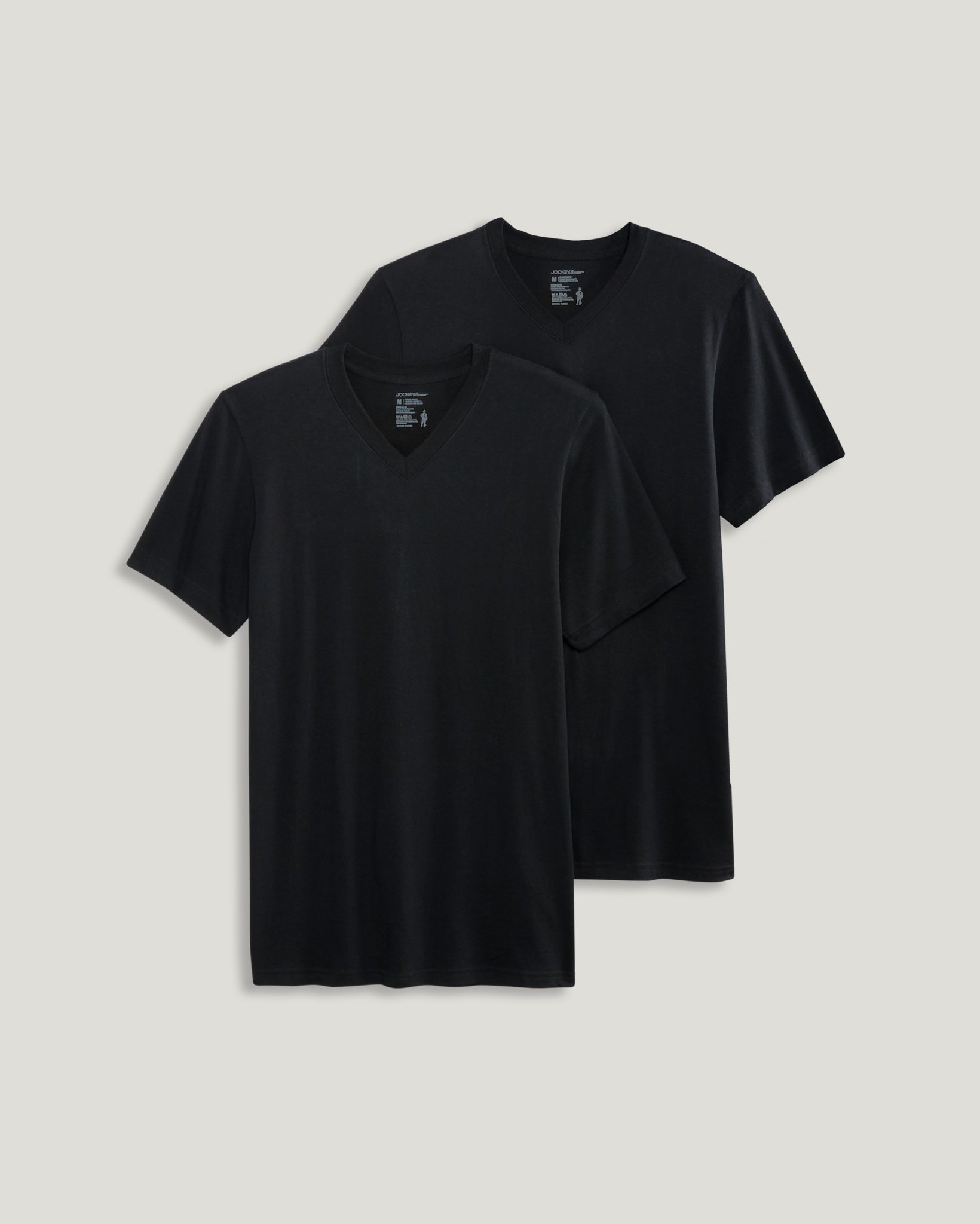 Made in America 100% Cotton V-Neck Undershirt Pack