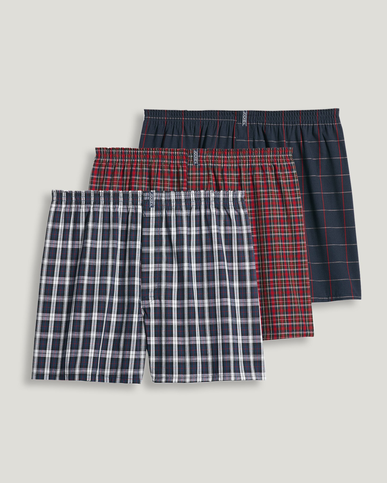 Classics Full Cut 5" Boxer - 3 Pack