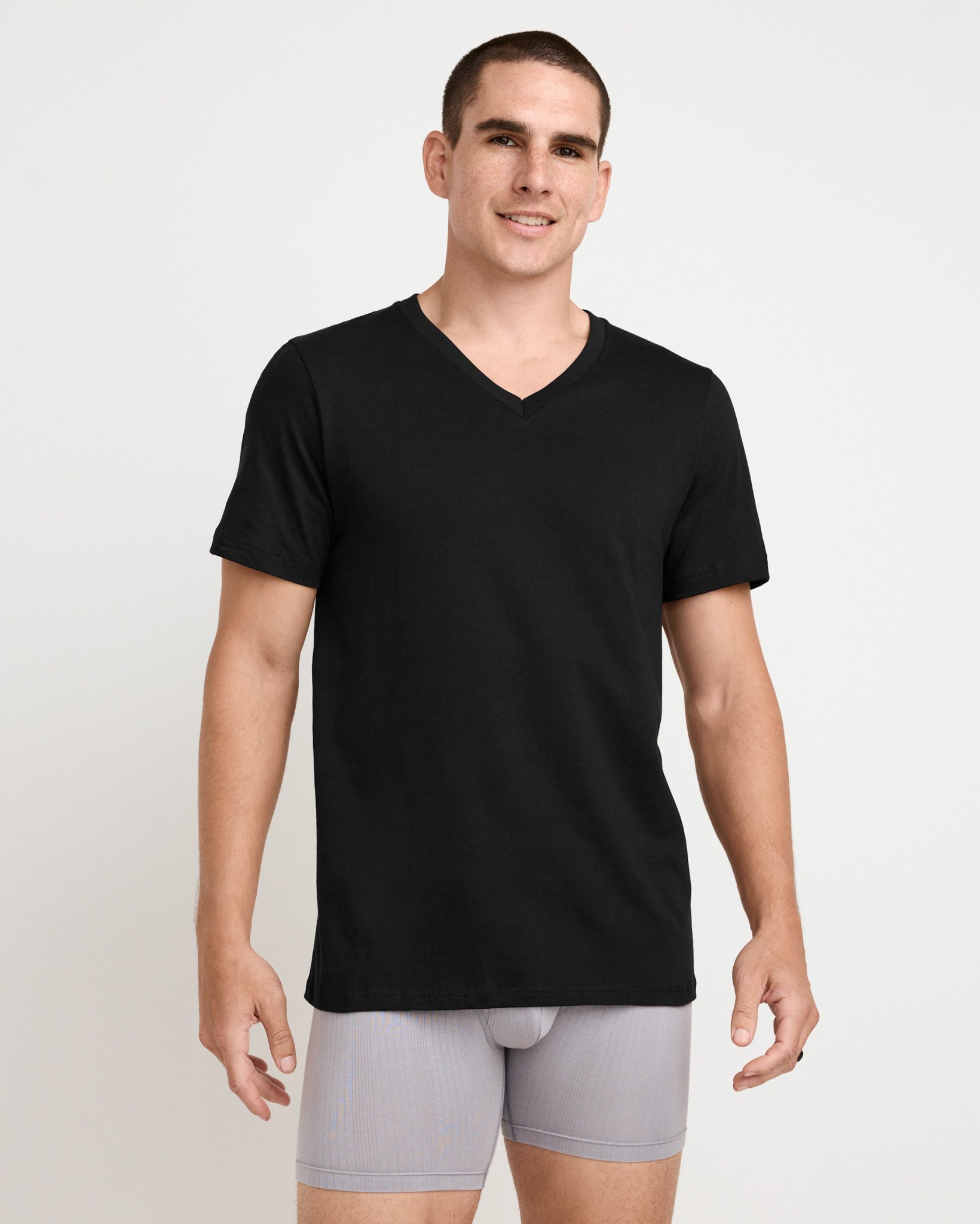 Classic V-Neck Undershirt - 3 Pack