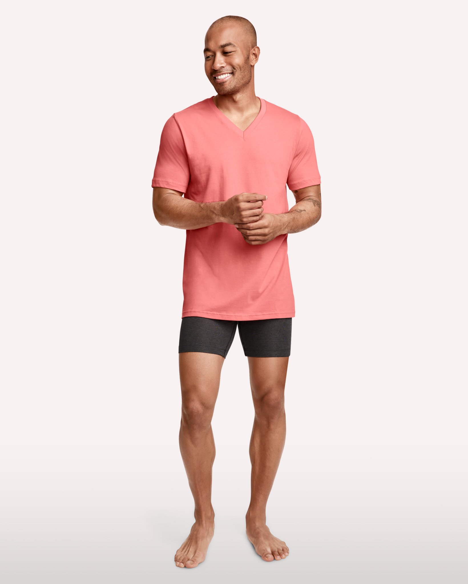 100% Cotton Classic V-Neck Undershirt - 3 Pack
