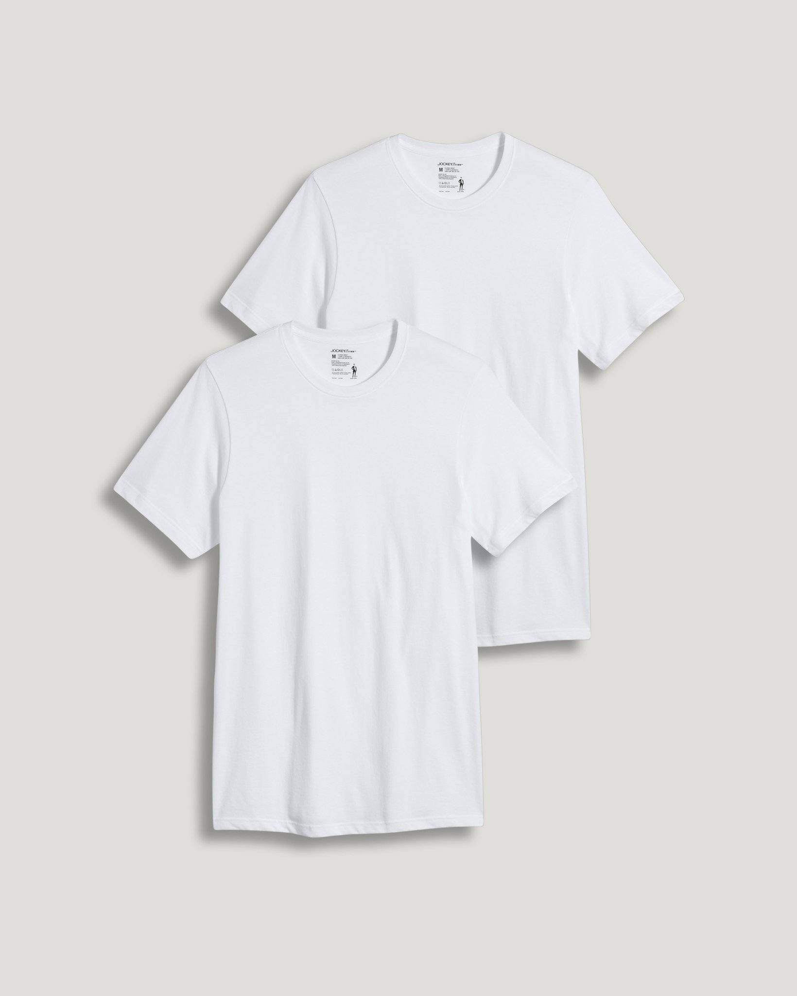 Jockey Big Man Classic Crew Neck - 2 Pack