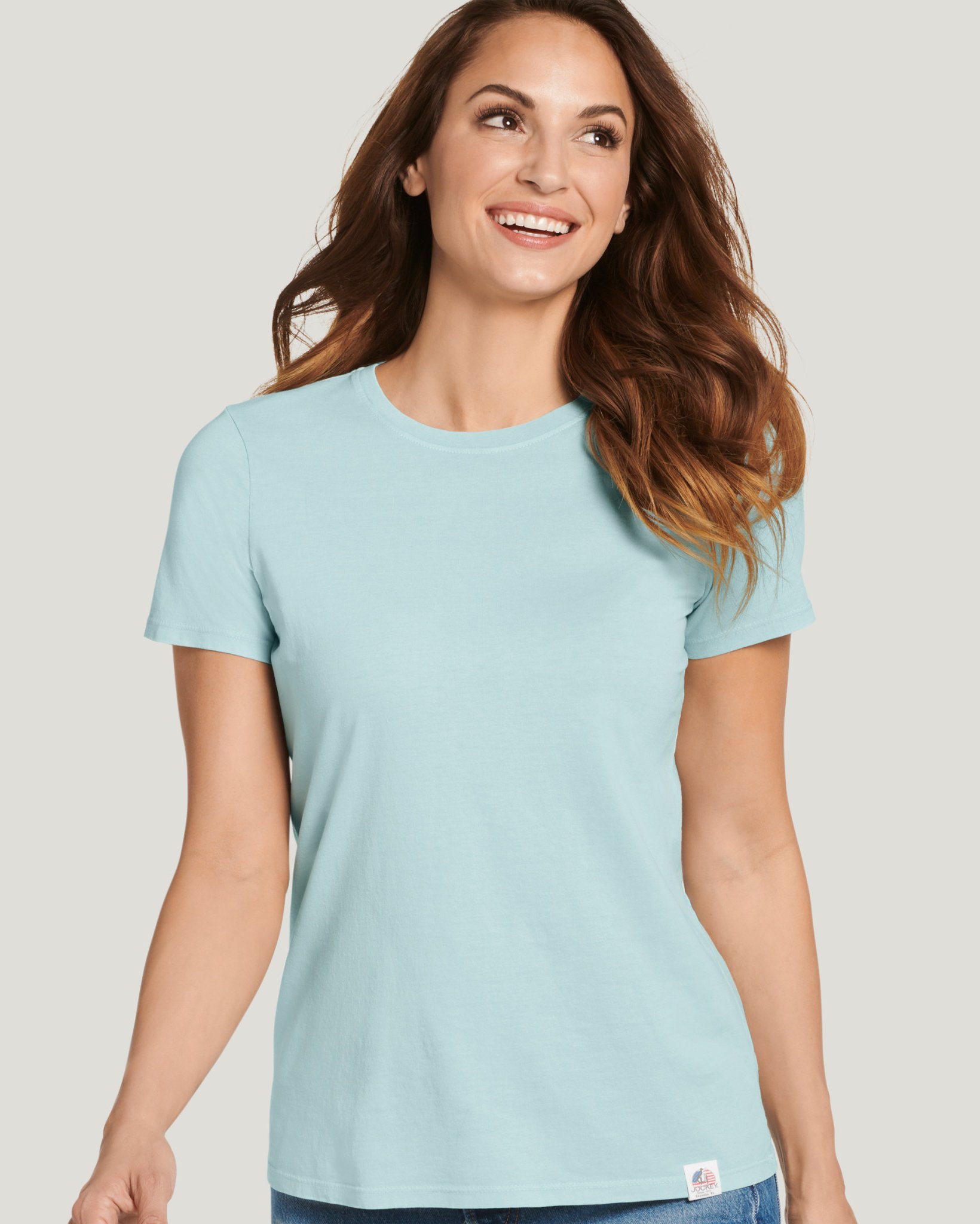 Made in America 100% Supima® Cotton Crew Neck T-Shirt