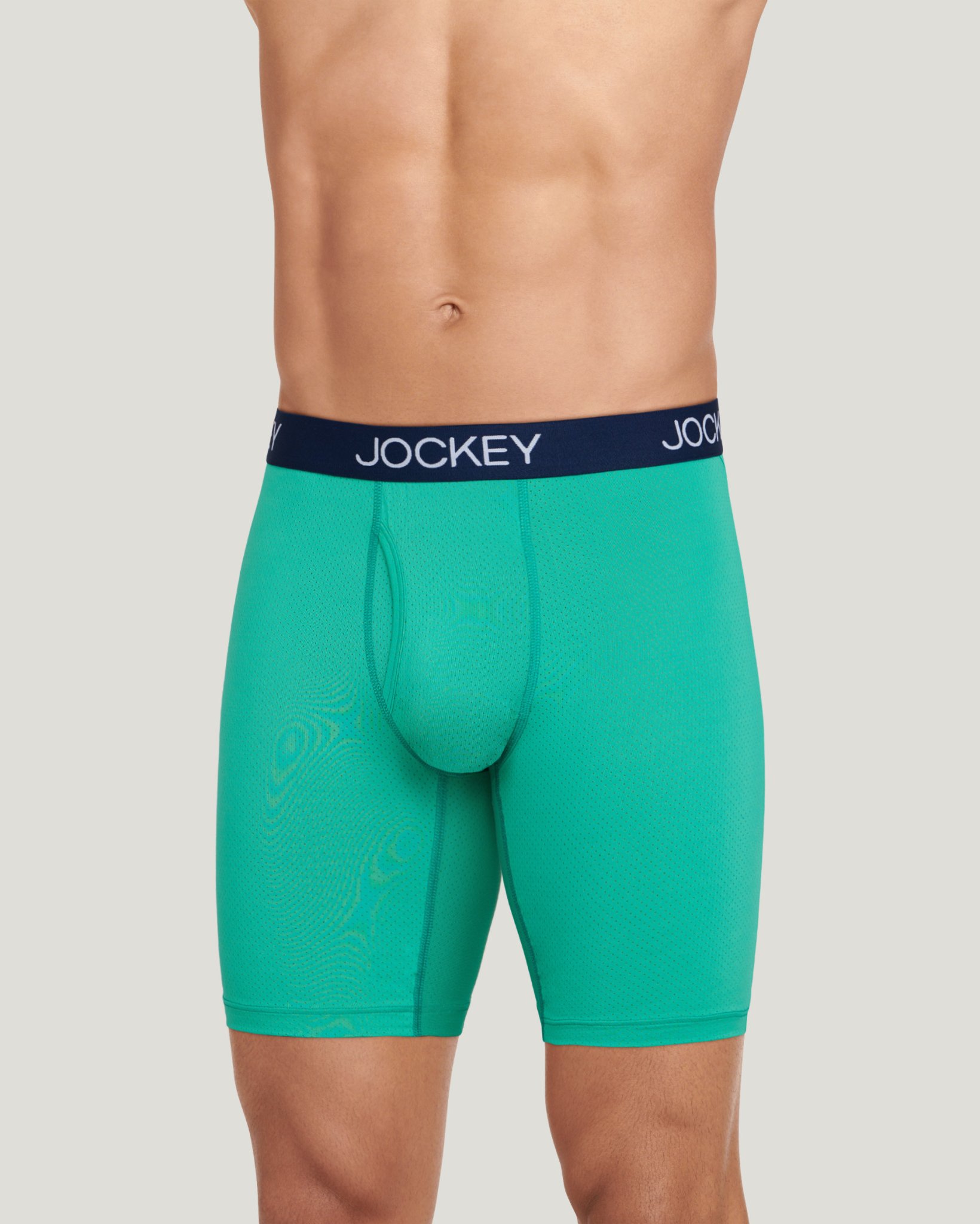 Breathable Microfiber Long Leg Boxer Brief
