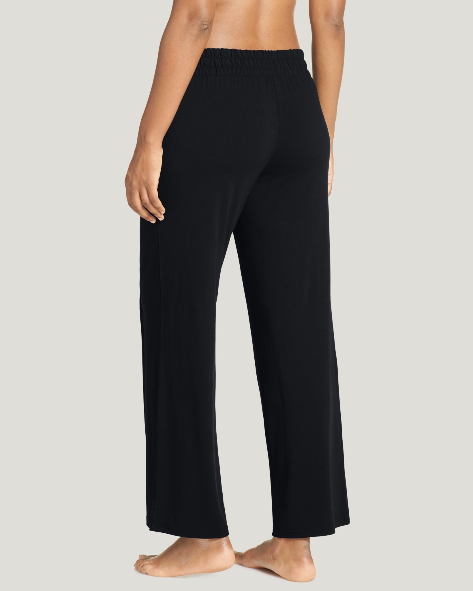 Pintuck Wide Leg Pant