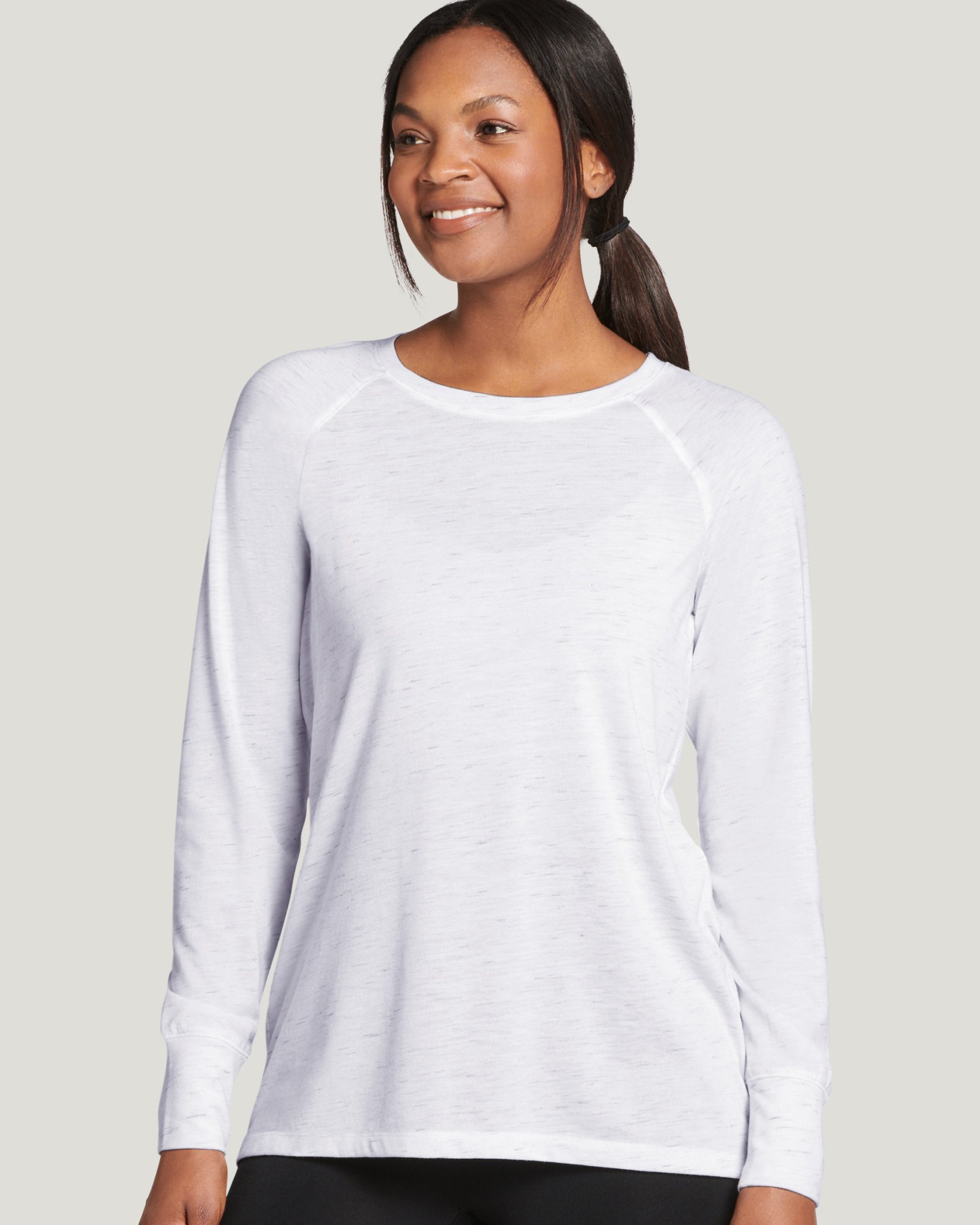 Jockey Women's Jockey Round Neck Full Sleeve T Shirt Jockey