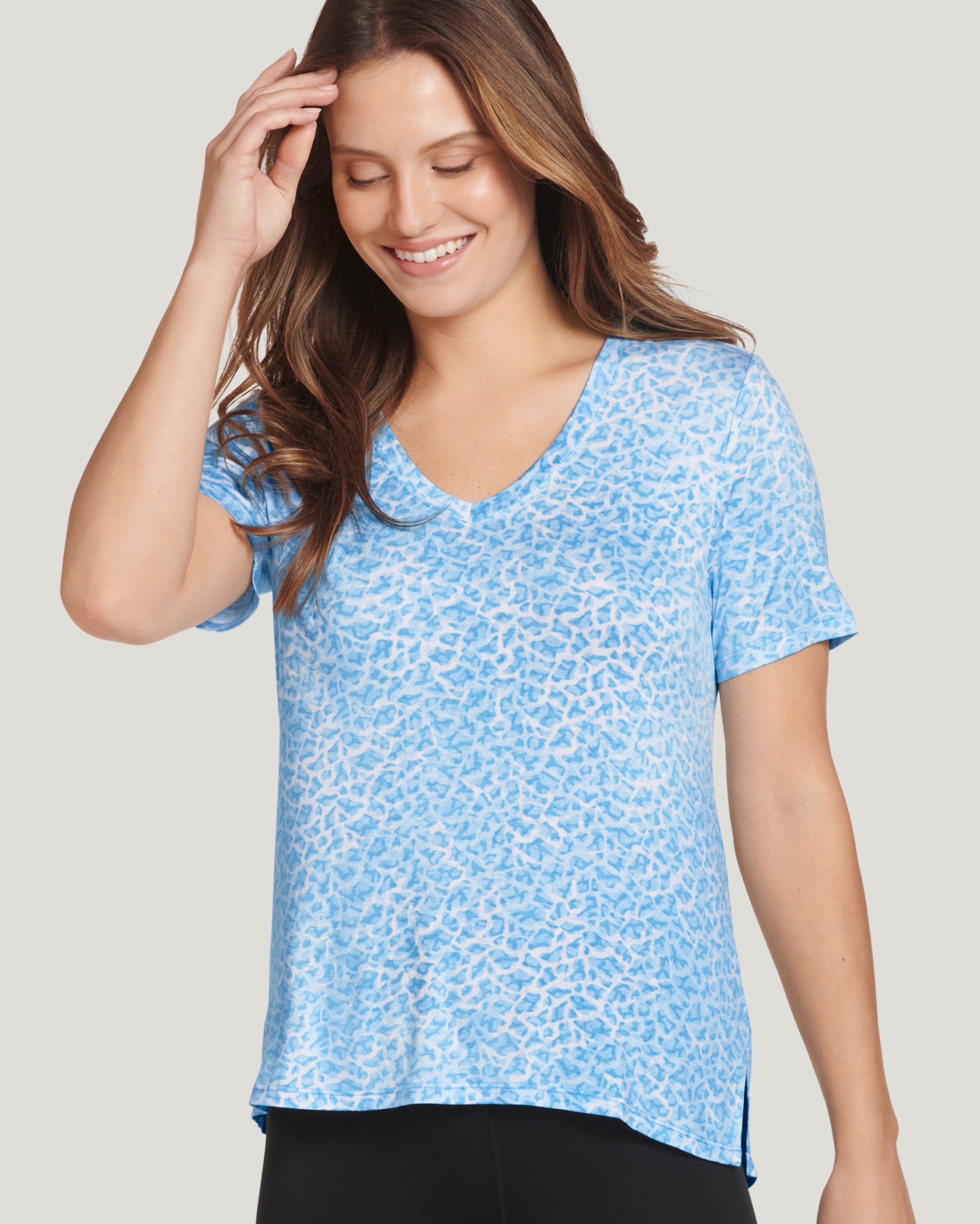 トップス jockey Jockey Outdoors™ by Luke Bryan Short Sleeve Snap Woven Shirt