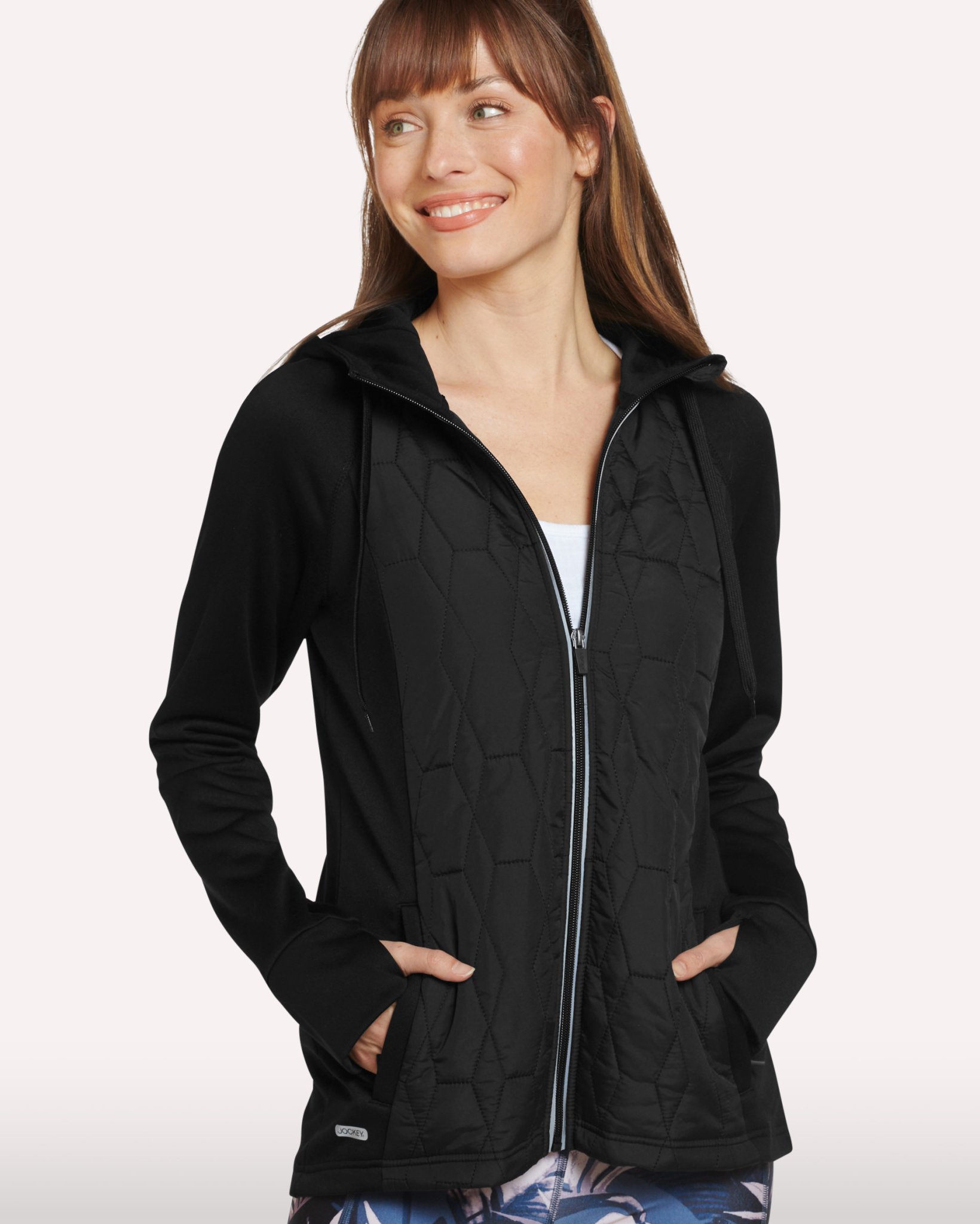 Hooded Hybrid Tech Jacket