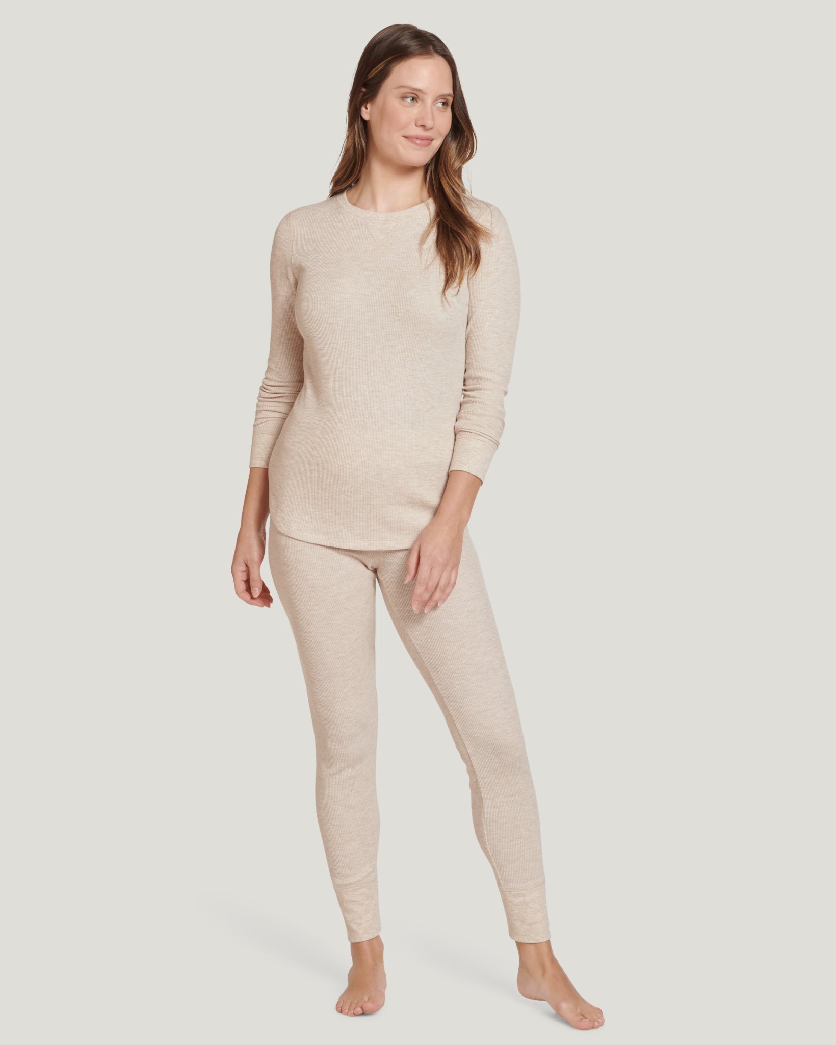 トップス Ines Waffle White Long Sleeve Top Ines Waffle White Long Sleeve Tee | Jaded London | Clothing