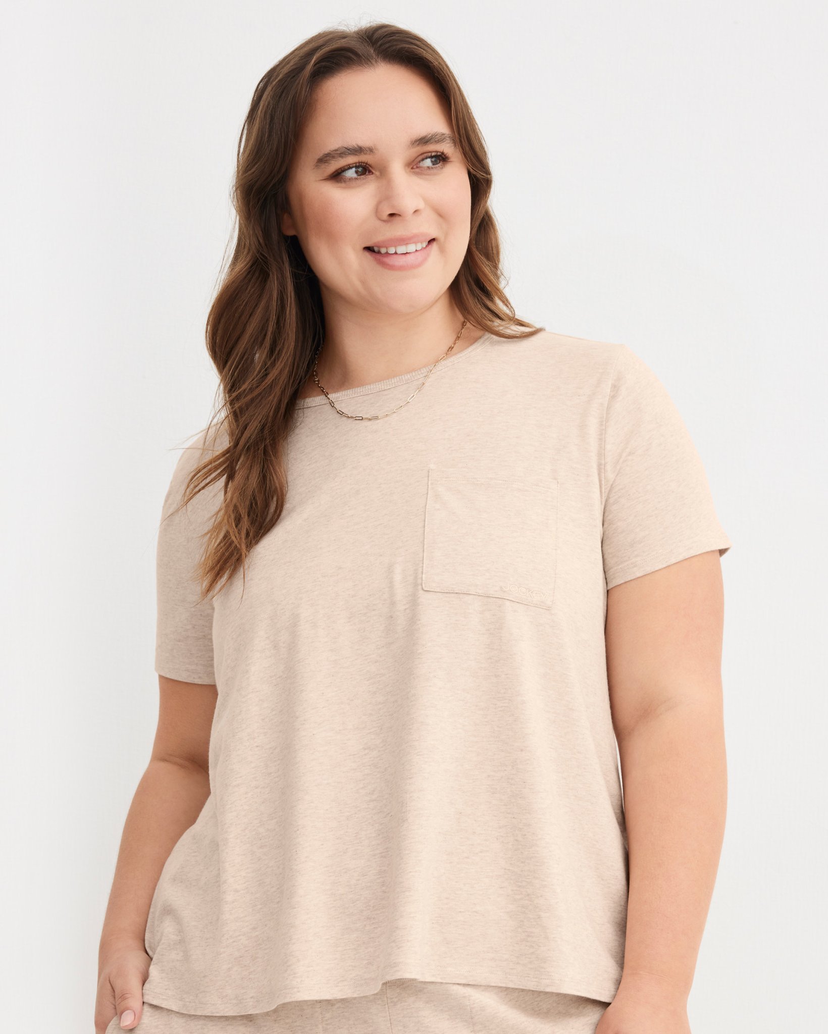 Jockey Soft Touch Luxe Swing Tee