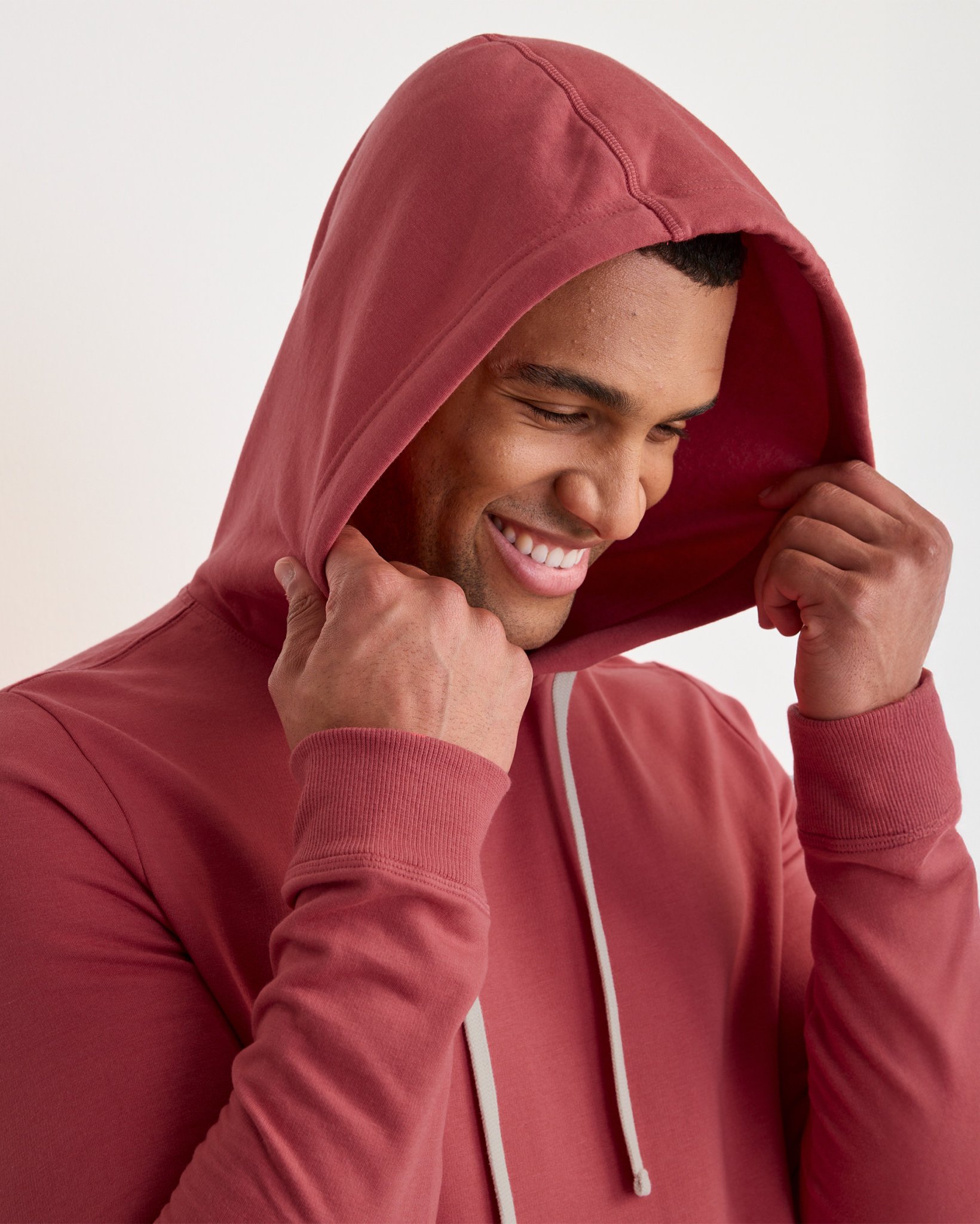 Cotton Blend Fleece Hoodie