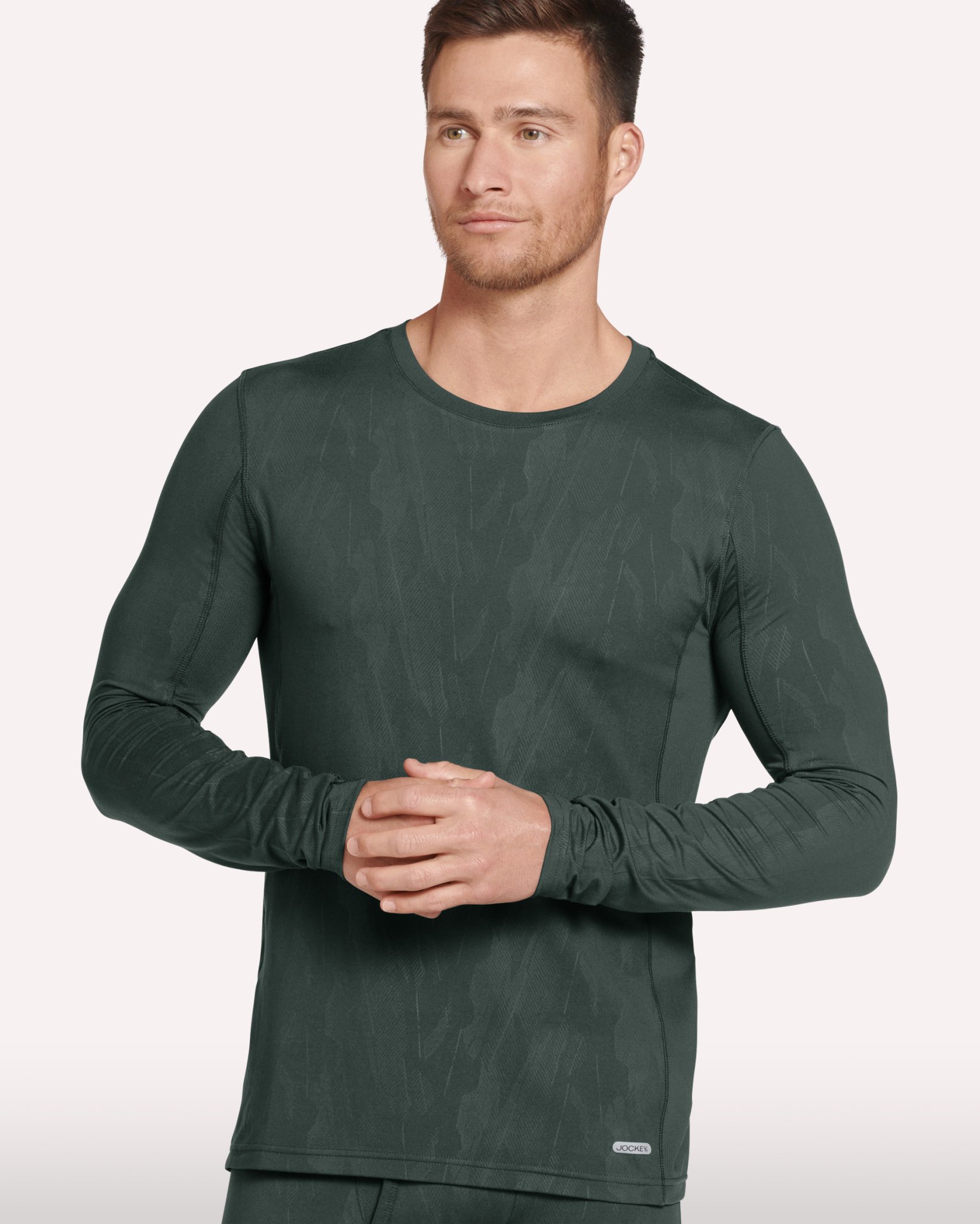 トップス OPPOSE DUALTY Long Sleeves Thermal Jockey Sport® Thermal Long Sleeve Tee
