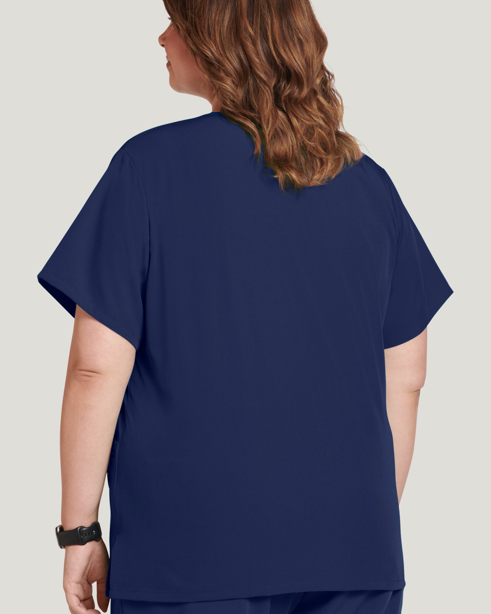 Women's V-Neck Crossover Scrub Top