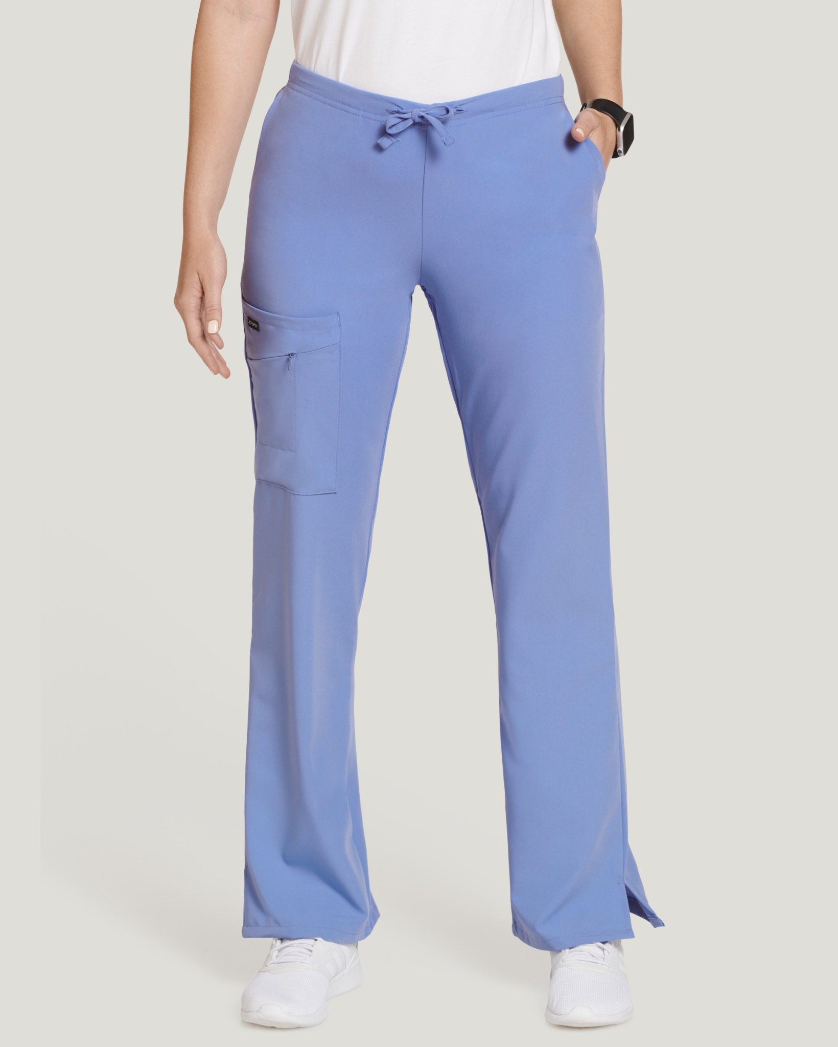 パンツ SPORTMAX Woman Pants Blue 2422136043600 008 Cherokee Atmos Women's 5-Pocket STRETCH Coolmax Textured