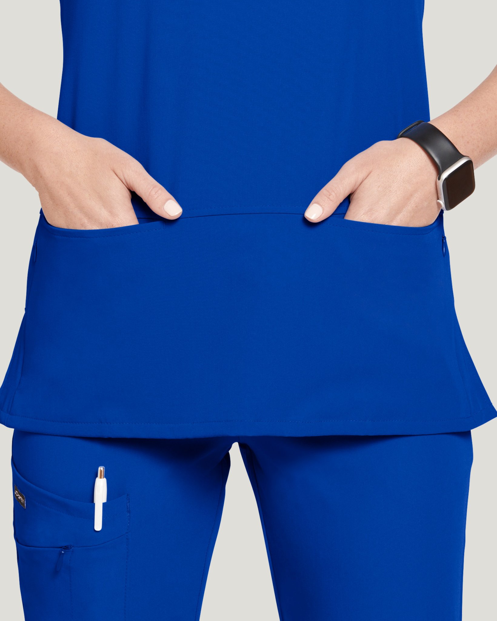 Women's True Fit Crossover V-Neck Scrub Top