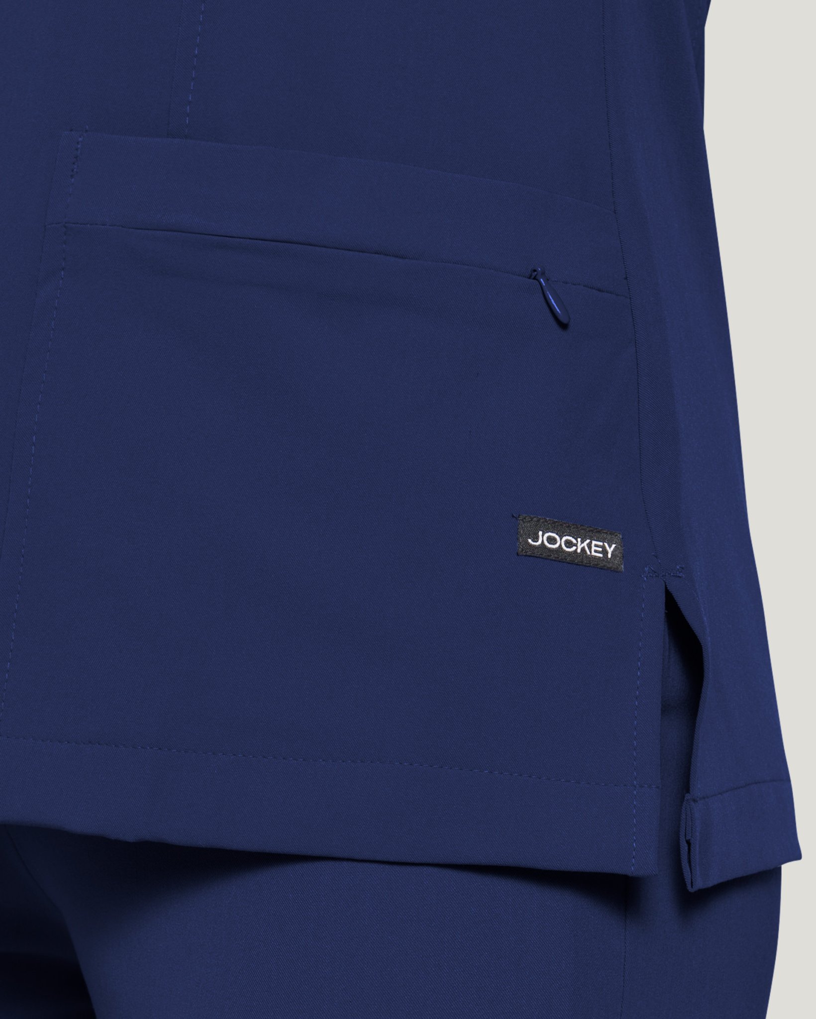 Women's Mock Wrap Scrub Top