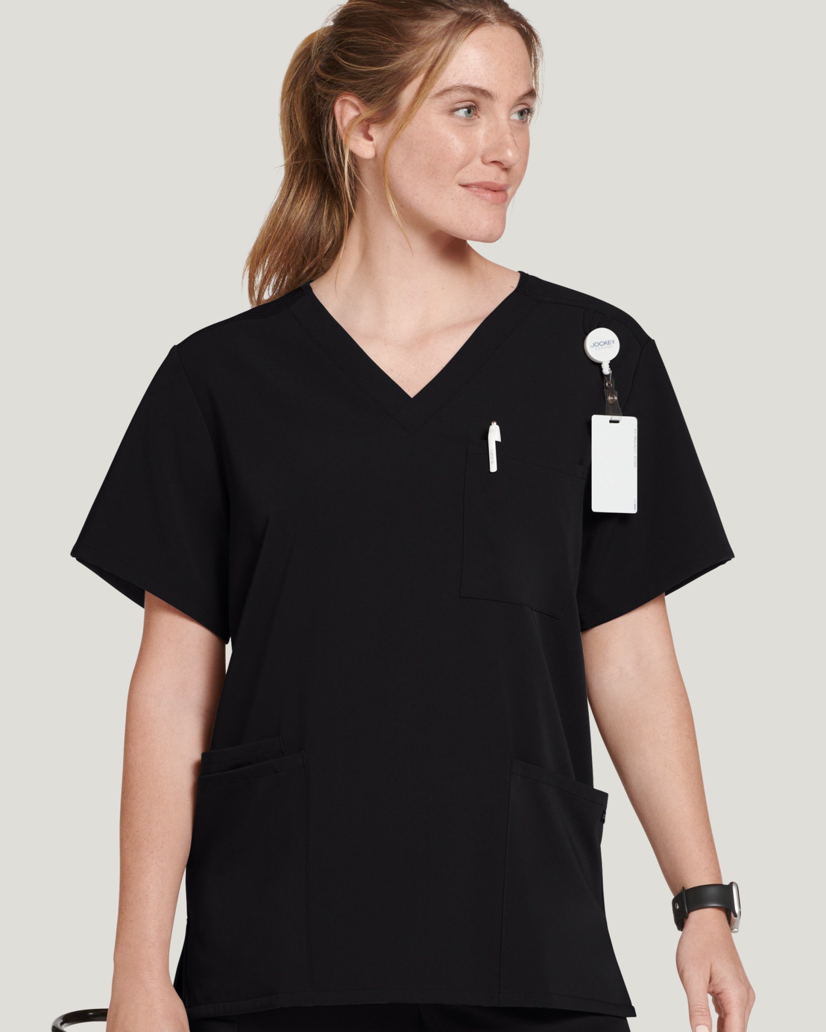 トップス jockey Classic Unisex Four Pocket Scrub Top