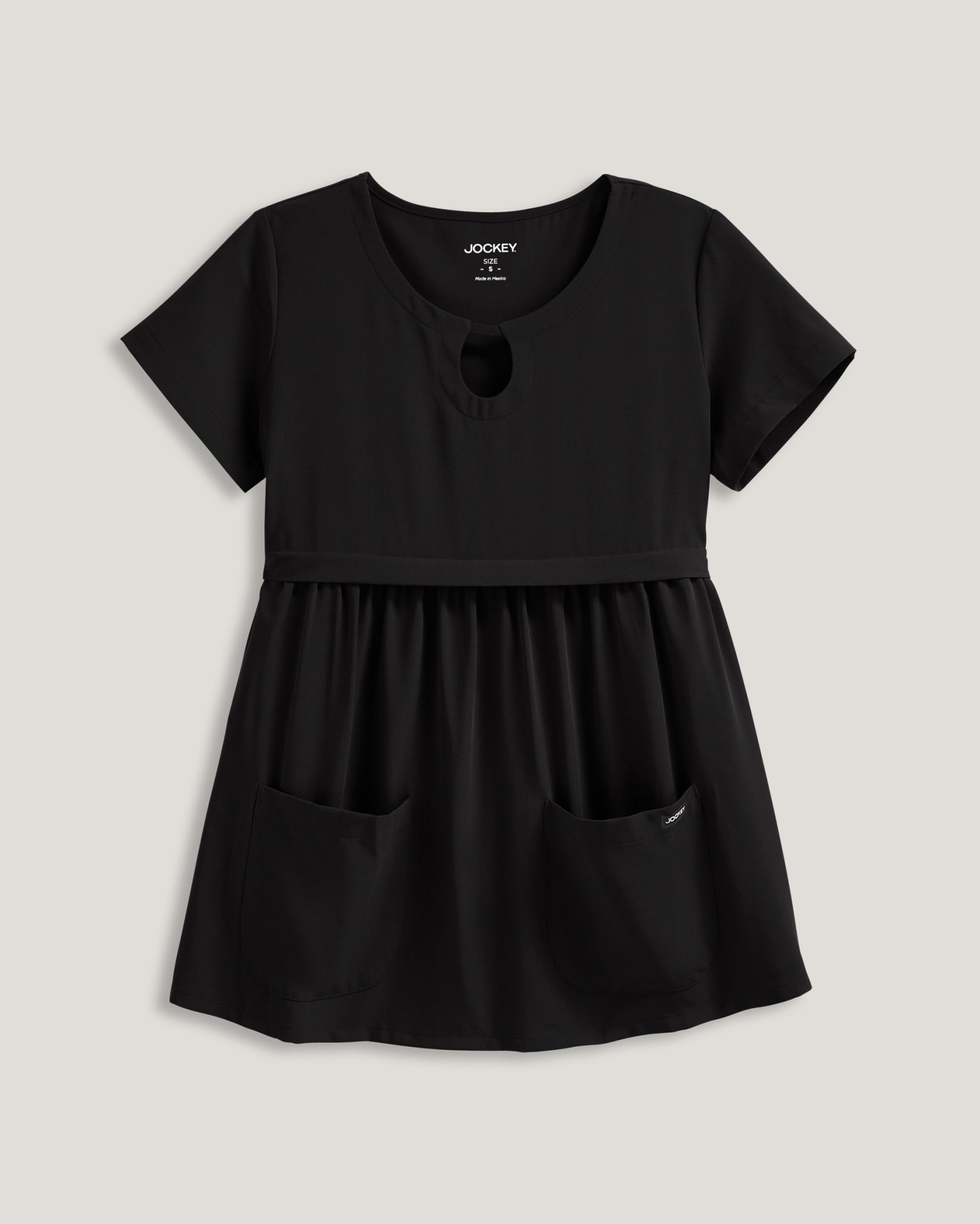 売れ筋商品|||マザーフッドマタニティ カットソー トップス レディース Maternity Long Sleeve Empire Waist Keyhole Woven Blouse Black ditsy マザーフッドマタニティ レディース カットソー トップス