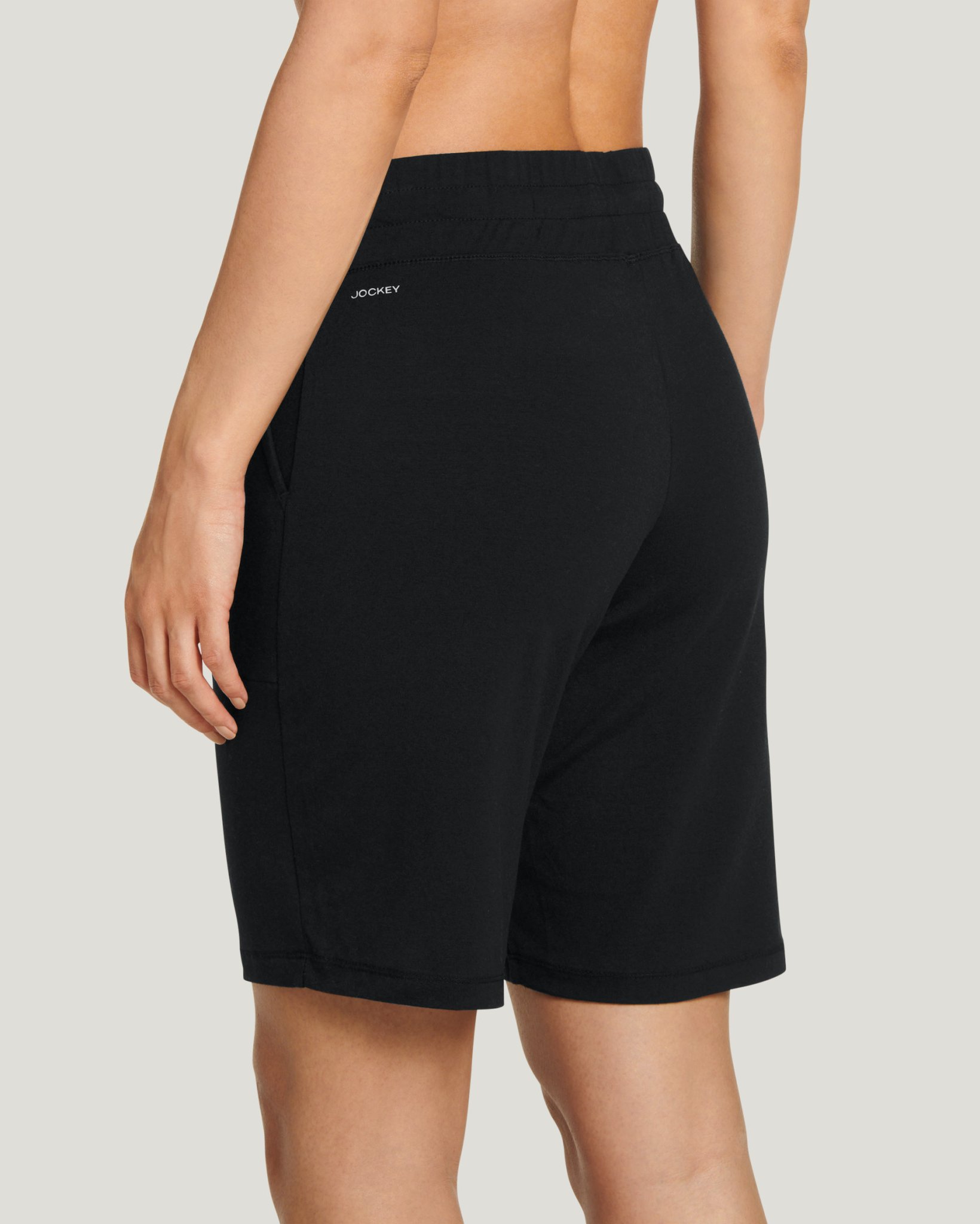 Bermuda Shorts Women's Cotton Jersey Shorts With Pockets