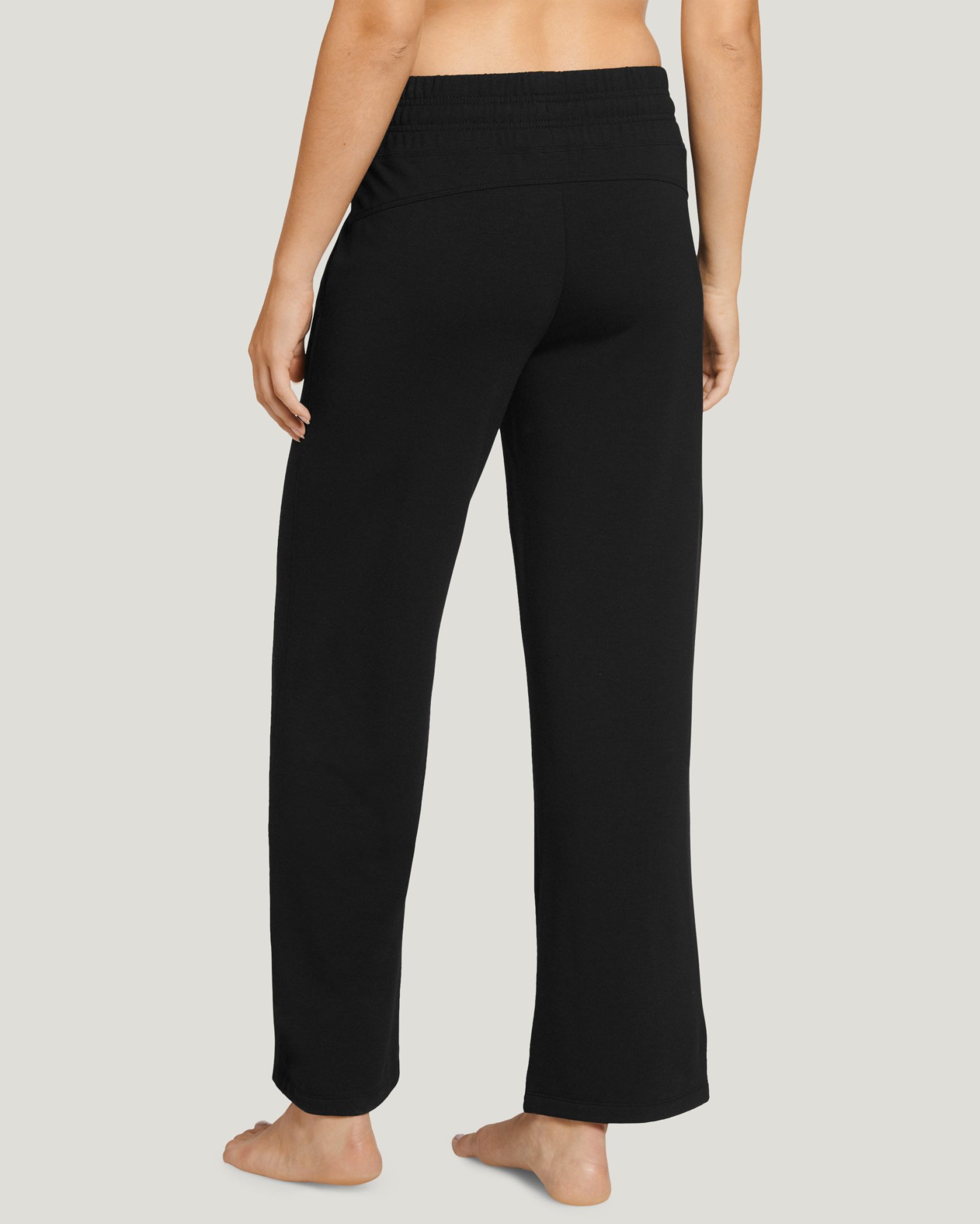 Wide Leg Jockey Fleece Yoga Pants Jockey Active Plus Size Cotton