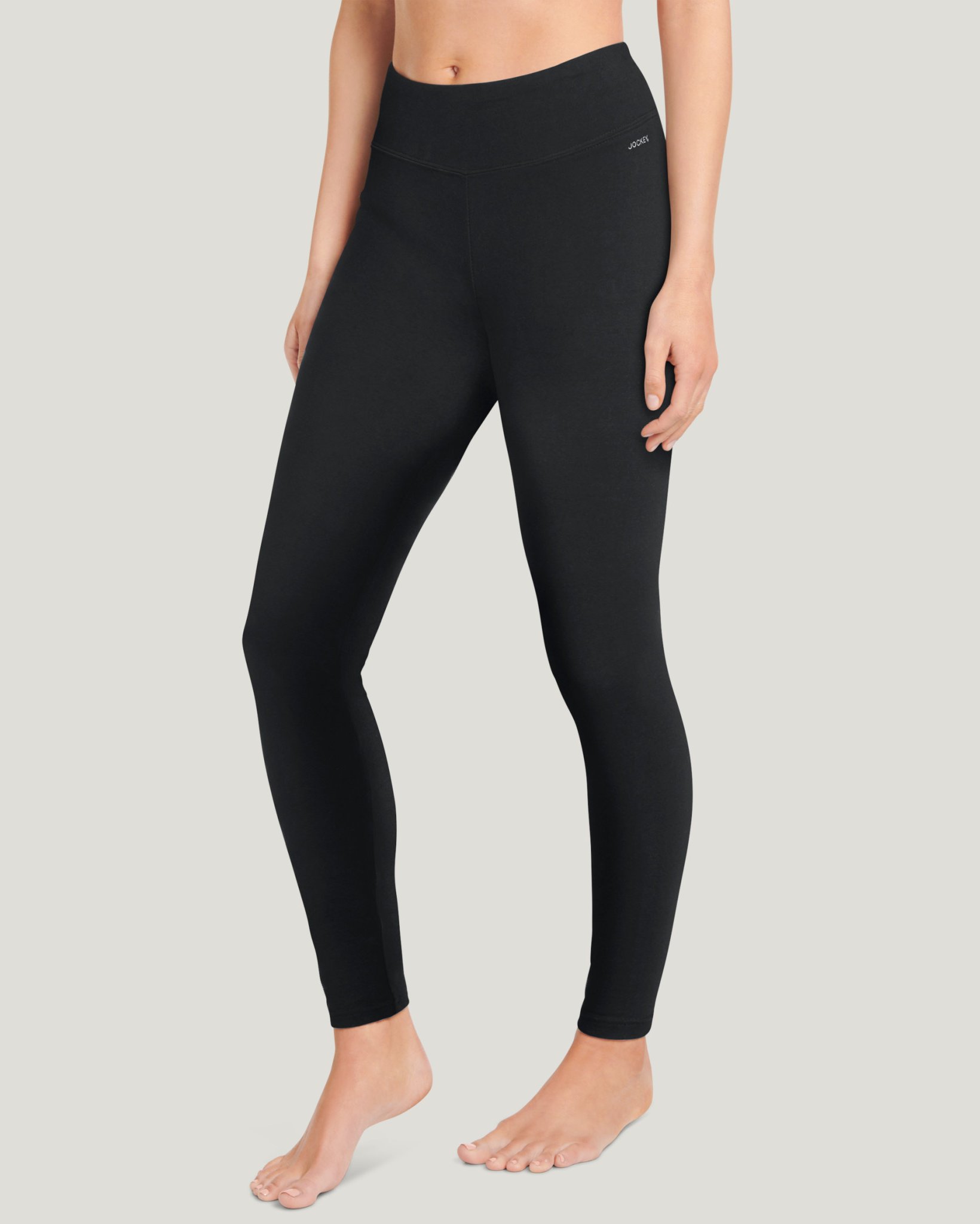 Cotton Stretch Ankle Legging