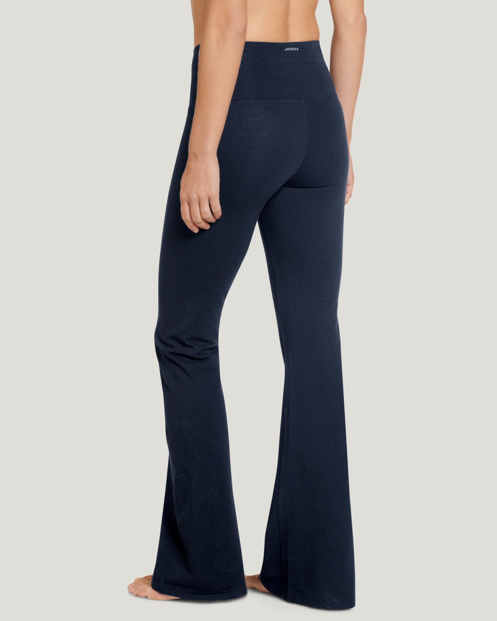 Cotton Stretch Slim Yoga Flare Pant