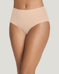 ブラジャー ^ ^ Women's Invisible Microfiber Stretch AF Push- Invisible Edge Microfiber Brief