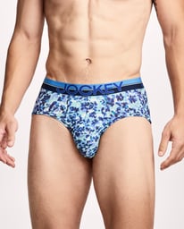 Jockey Infinite Cool Boxer Brief Uomo - Confezione Da 3, Microfibra Elasticizzata, Gamba 20 Cm - 3