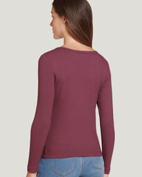 jentlouis Rib Long Sleeve Tee Lサイズ Long Sleeve Rib Tee | Splendid