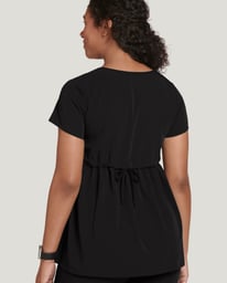 売れ筋商品|||マザーフッドマタニティ カットソー トップス レディース Maternity Long Sleeve Empire Waist Keyhole Woven Blouse Black ditsy マザーフッドマタニティ レディース カットソー トップス