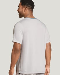 French Terry Crew Neck Tee