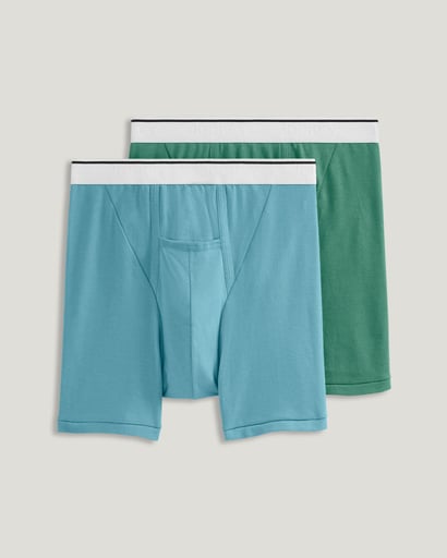 Jockey Heren microfiber shirt Zwart 2-pack