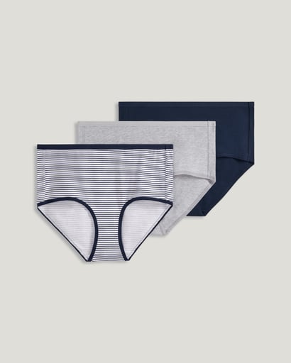 Worry Free Cotton Stretch Heavy Absorbency Brief