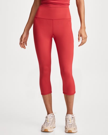 Cotton Stretch Capri Legging