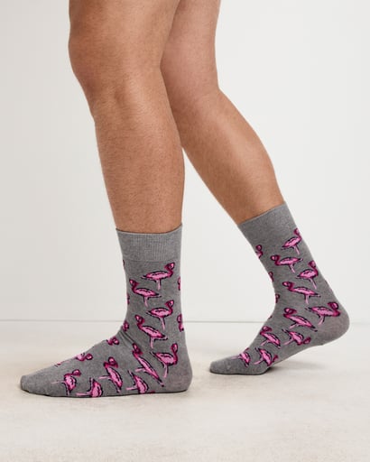 Men's Non-Binding Crew Socks - 3 Pack