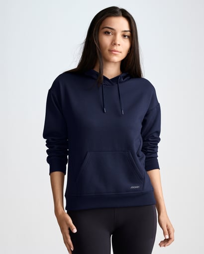 Double Collar Full Zip Hoodie