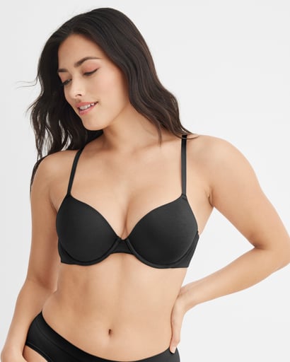 ブラジャー ^ ^ Women's Tailored Logo AF Demi Bra QF6865ADTRN Demi Cup Bra's You'll Love - Bloomingdale's