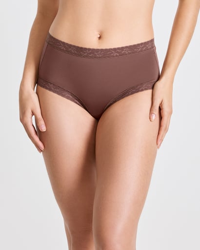 Organic Cotton Stretch Logo Modern Brief - 3 Pack