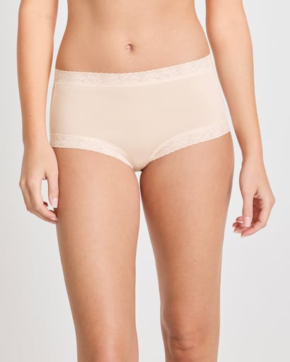 Organic Cotton Stretch Logo Modern Brief - 3 Pack