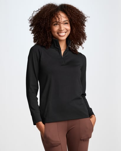 Double Collar Full Zip Hoodie