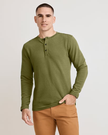 Jockey Outdoors™ by Luke Bryan Long Sleeve Henley