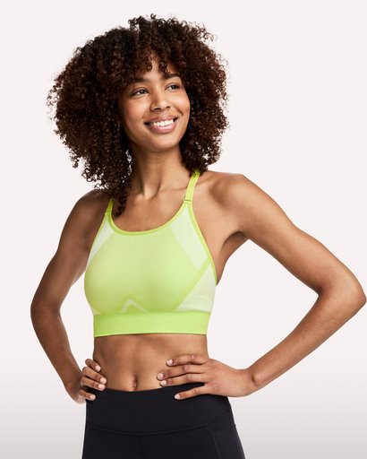 Seamfree® Rib Long Line Sports Bra